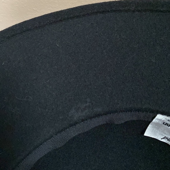 VTG Viv Knowland for Edward Mann Bloomingdales Black Wool Hat main image 5